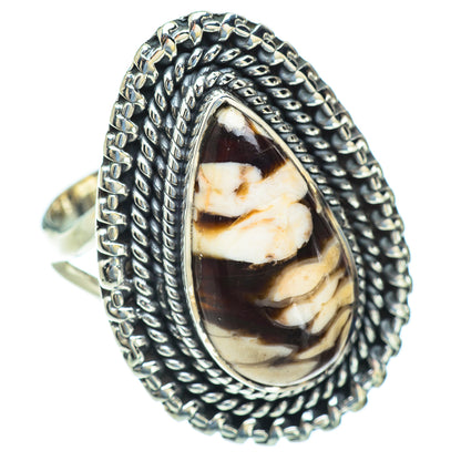 Peanut Wood Jasper Rings handcrafted by Ana Silver Co - RING56777