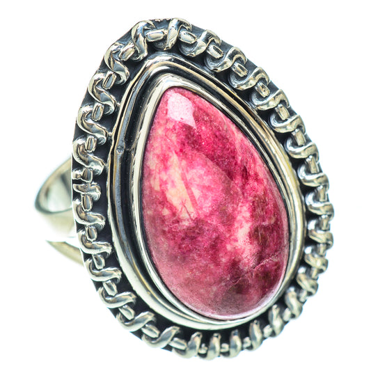 Thulite Rings handcrafted by Ana Silver Co - RING56810