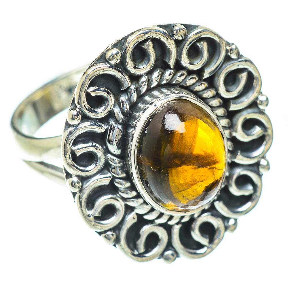 Citrine Rings handcrafted by Ana Silver Co - RING56834