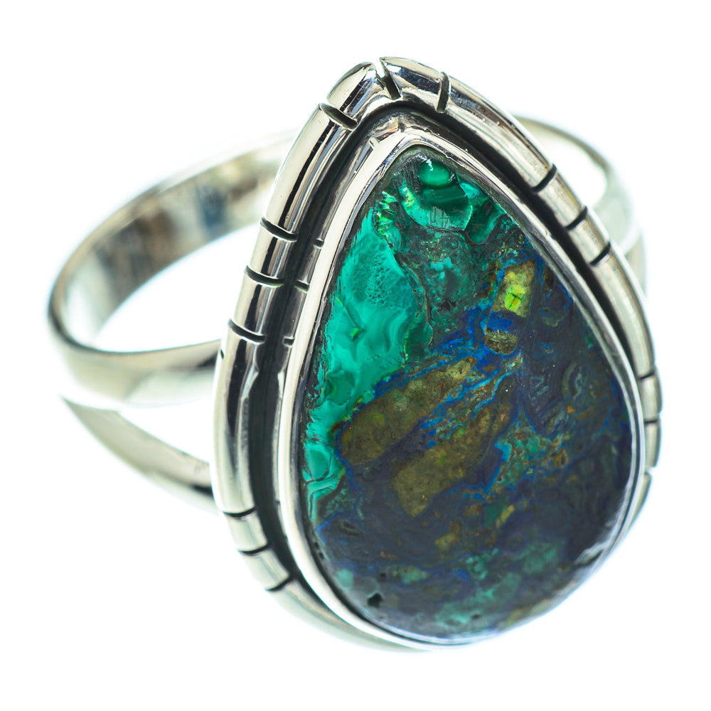 Chrysocolla Rings handcrafted by Ana Silver Co - RING56847