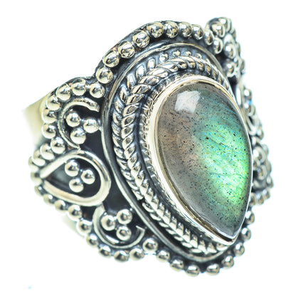Labradorite Rings handcrafted by Ana Silver Co - RING56860