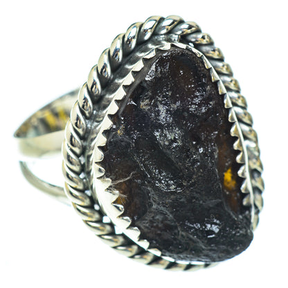 Tektite Rings handcrafted by Ana Silver Co - RING56871
