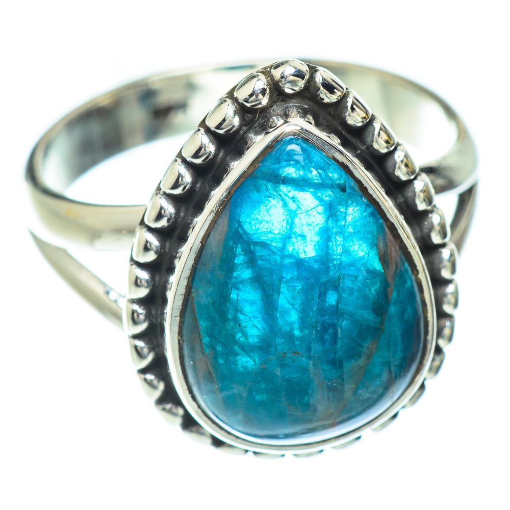 Chrysocolla In Quartz Rings handcrafted by Ana Silver Co - RING56877