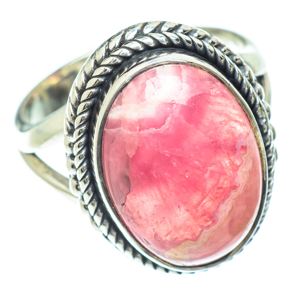 Rhodochrosite Rings handcrafted by Ana Silver Co - RING56901