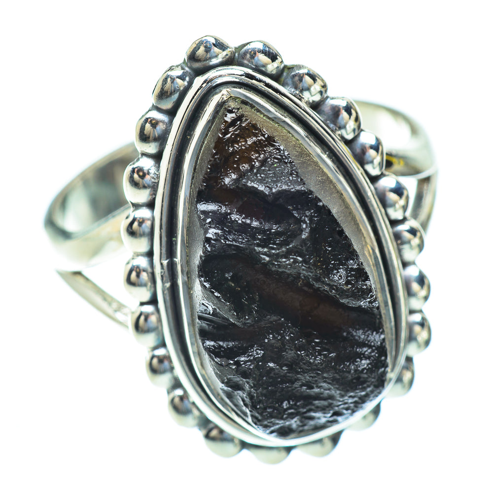 Tektite Rings handcrafted by Ana Silver Co - RING56902