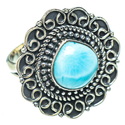 Larimar Rings handcrafted by Ana Silver Co - RING56909