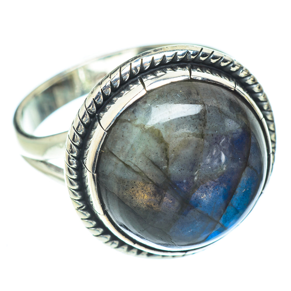 Labradorite Rings handcrafted by Ana Silver Co - RING56910