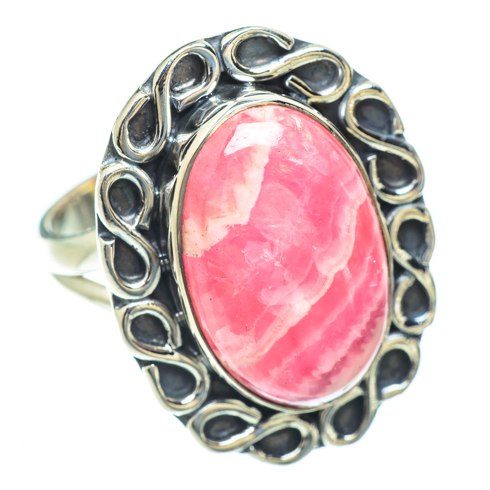 Rhodochrosite Rings handcrafted by Ana Silver Co - RING56925