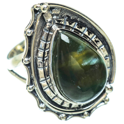 Seraphinite Rings handcrafted by Ana Silver Co - RING56948