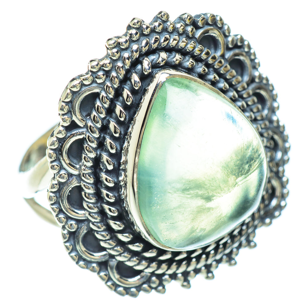 Prehnite Rings handcrafted by Ana Silver Co - RING56949