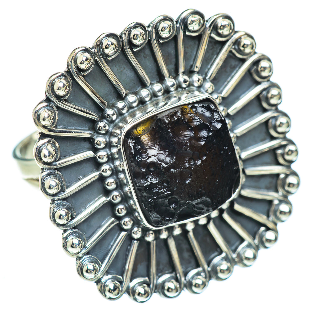 Tektite Rings handcrafted by Ana Silver Co - RING56964