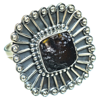 Tektite Rings handcrafted by Ana Silver Co - RING56964