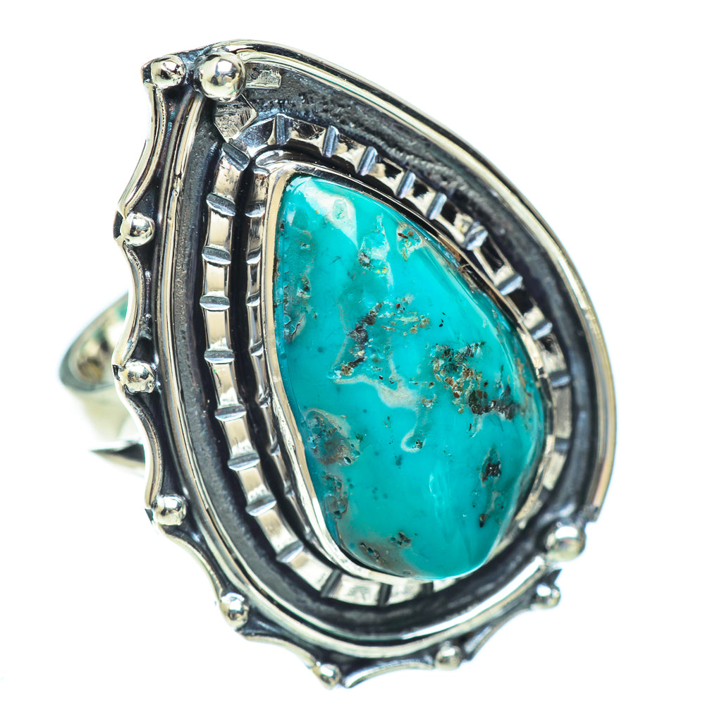 Chrysocolla Rings handcrafted by Ana Silver Co - RING56972