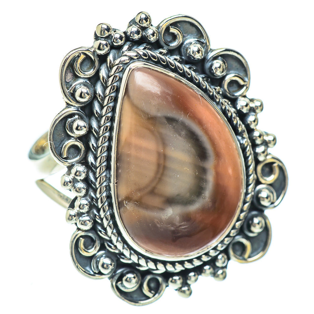 Imperial Jasper Rings handcrafted by Ana Silver Co - RING56982 - Photo 2
