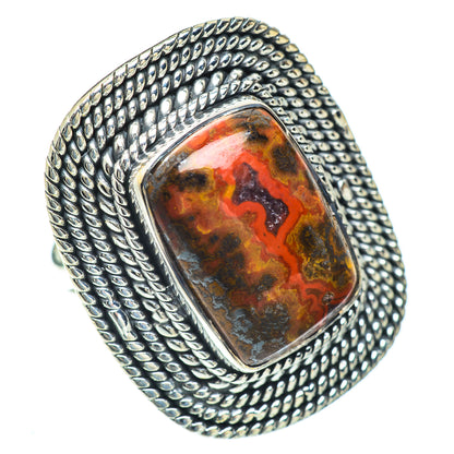 Moroccan Agate Rings handcrafted by Ana Silver Co - RING56985