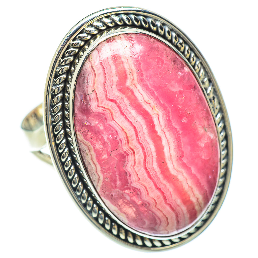 Rhodochrosite Rings handcrafted by Ana Silver Co - RING57020