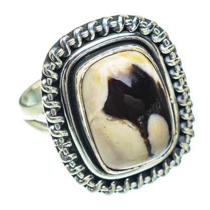 Peanut Wood Jasper Rings handcrafted by Ana Silver Co - RING57041