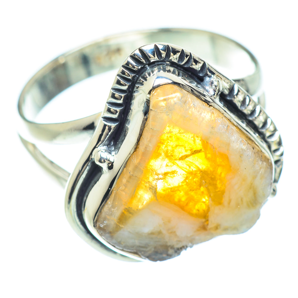 Citrine Rings handcrafted by Ana Silver Co - RING57123