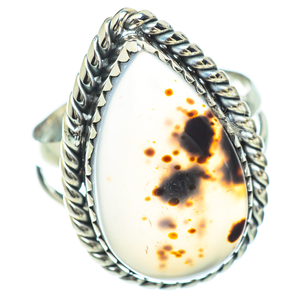 Dendritic Opal Rings handcrafted by Ana Silver Co - RING57153