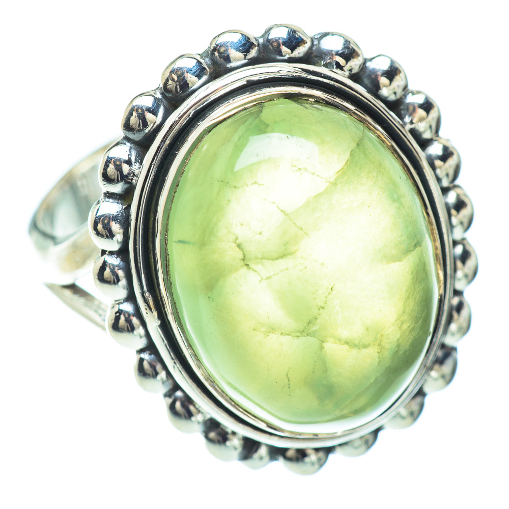 Prehnite Rings handcrafted by Ana Silver Co - RING57208