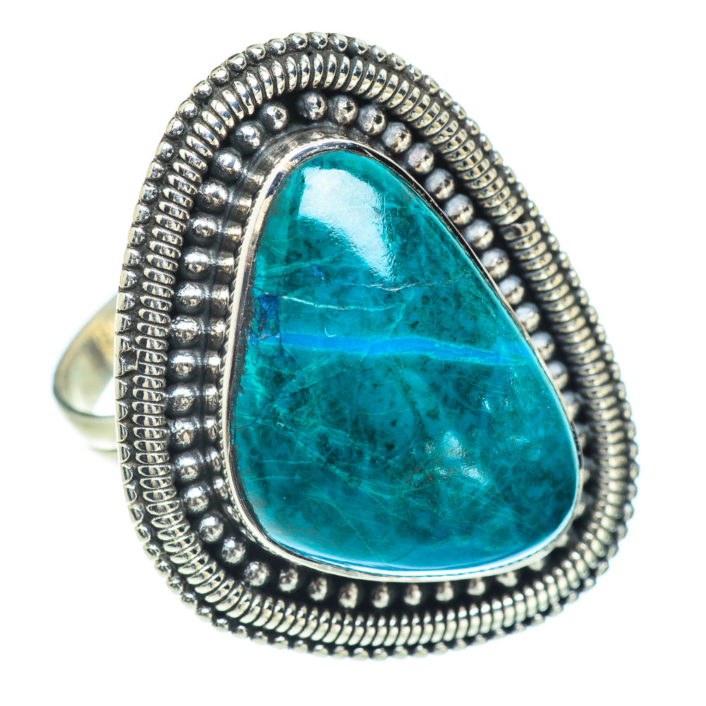 Chrysocolla Rings handcrafted by Ana Silver Co - RING57239