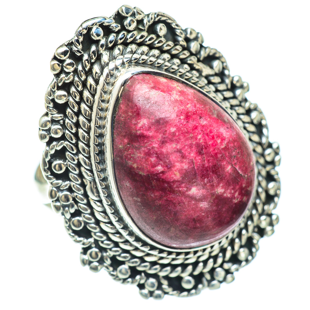 Thulite Rings handcrafted by Ana Silver Co - RING57256