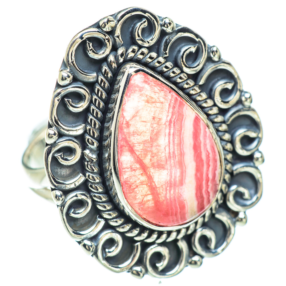 Rhodochrosite Rings handcrafted by Ana Silver Co - RING57259