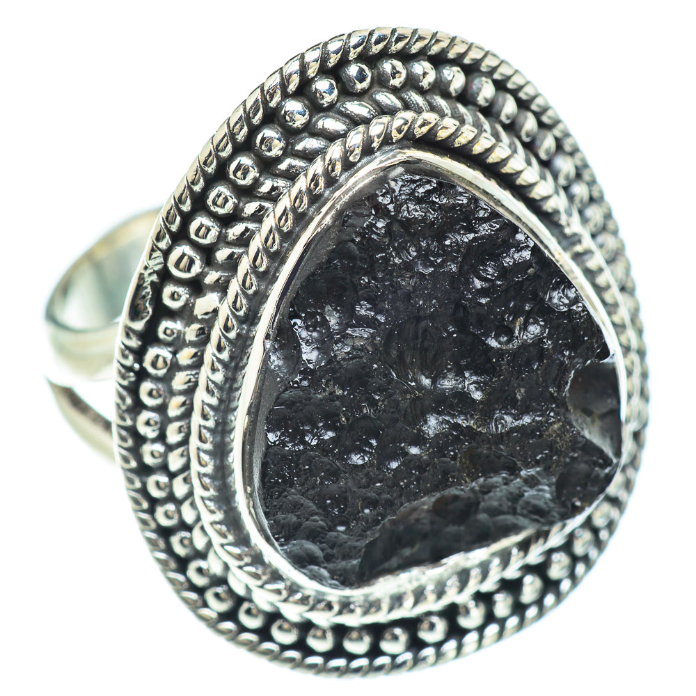 Tektite Rings handcrafted by Ana Silver Co - RING57269