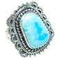 Larimar Rings handcrafted by Ana Silver Co - RING57277