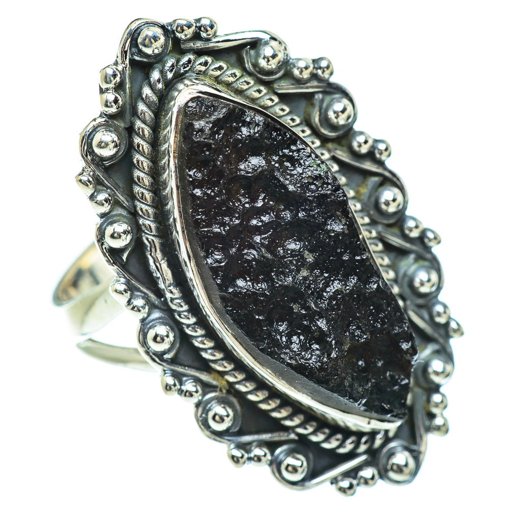 Tektite Rings handcrafted by Ana Silver Co - RING57299