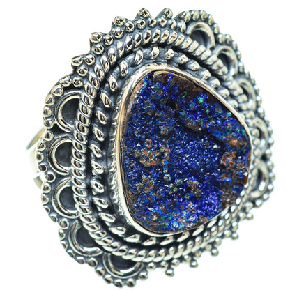 Azurite Rings handcrafted by Ana Silver Co - RING57304