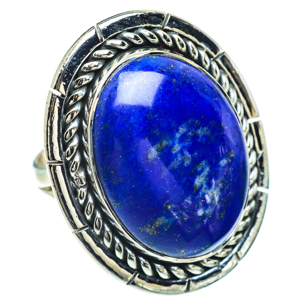 Lapis Lazuli Rings handcrafted by Ana Silver Co - RING57308