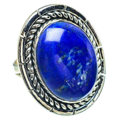 Lapis Lazuli Rings handcrafted by Ana Silver Co - RING57308