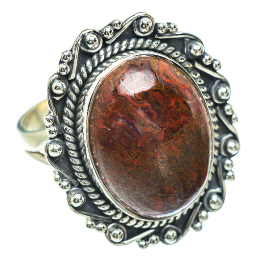 Rhodochrosite Rings handcrafted by Ana Silver Co - RING57352
