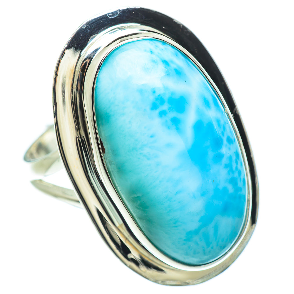 Larimar Rings handcrafted by Ana Silver Co - RING57362