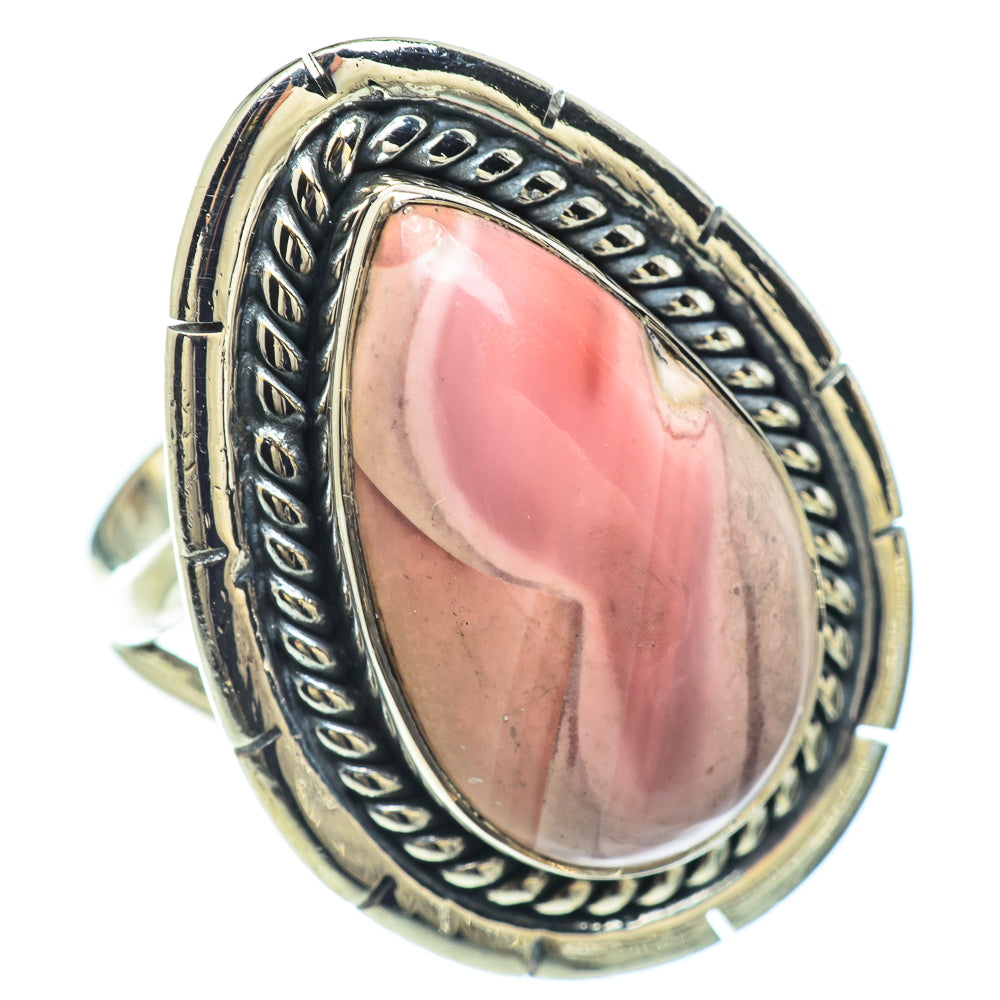 Rhodochrosite Rings handcrafted by Ana Silver Co - RING57381