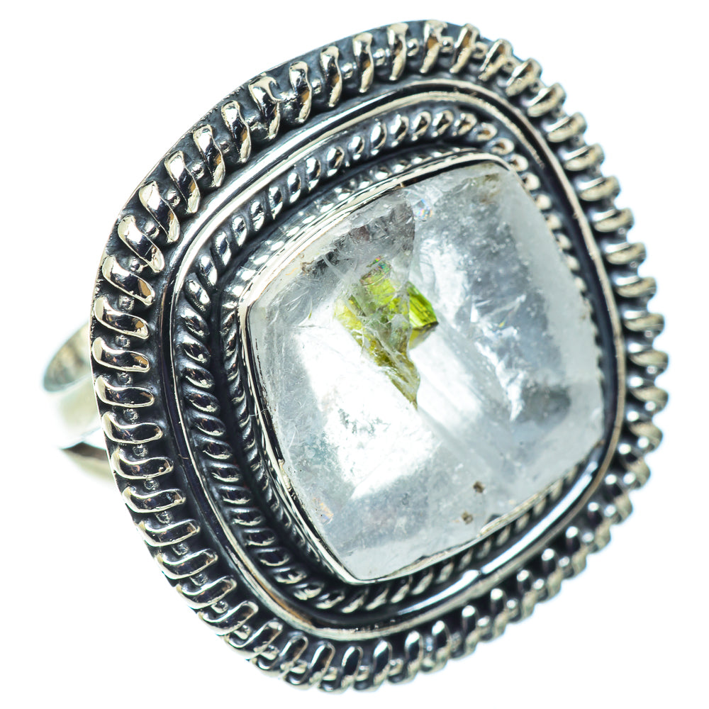Rainbow Moonstone Rings handcrafted by Ana Silver Co - RING57390