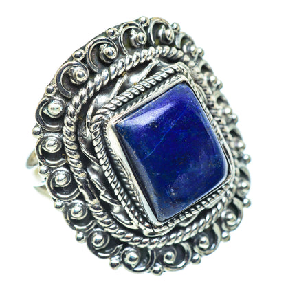 Lapis Lazuli Rings handcrafted by Ana Silver Co - RING57402