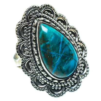 Chrysocolla Rings handcrafted by Ana Silver Co - RING57403