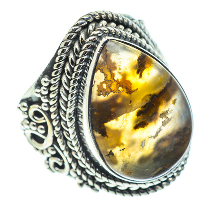 Montana Agate Rings handcrafted by Ana Silver Co - RING57427