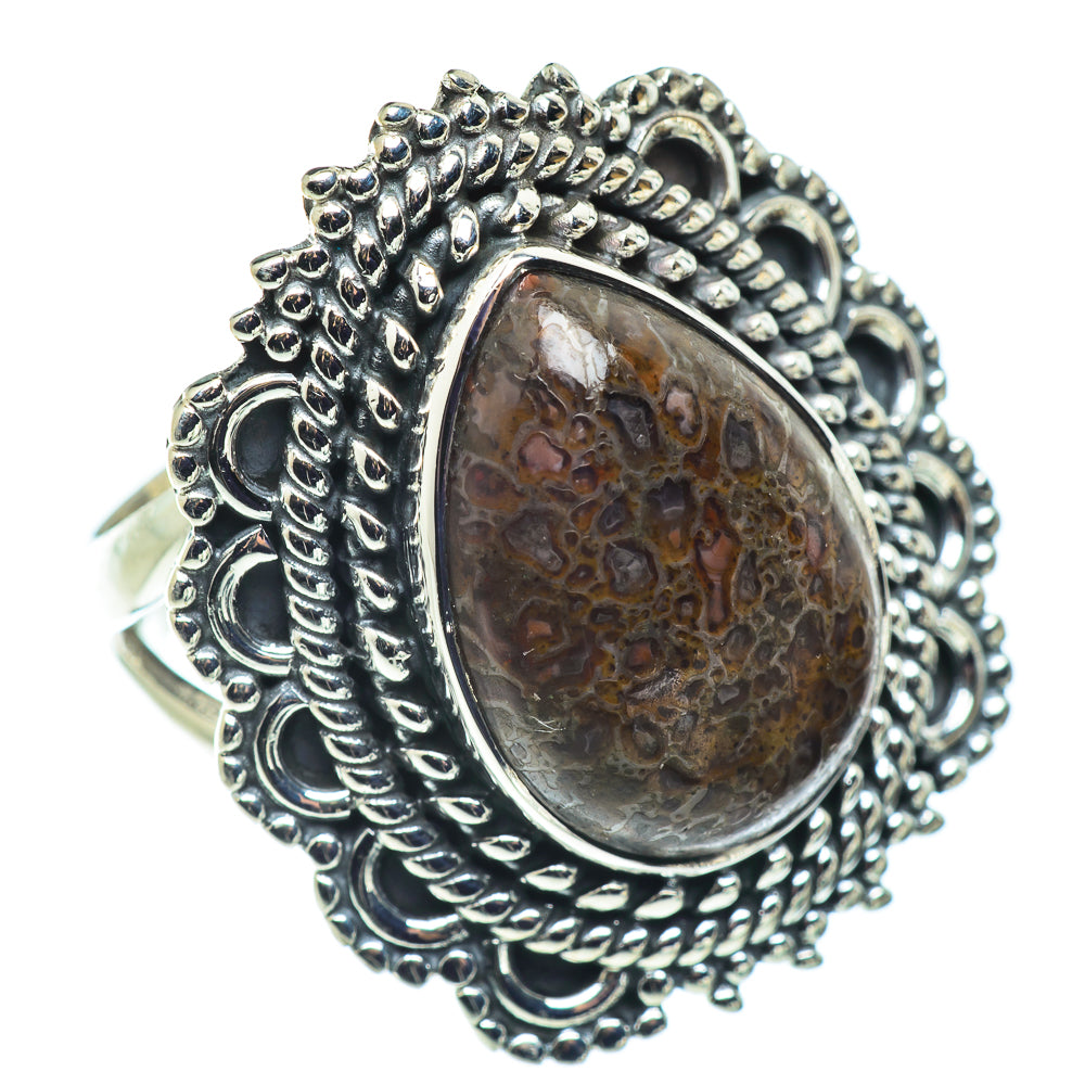 Dinosaur Bone Rings handcrafted by Ana Silver Co - RING57428