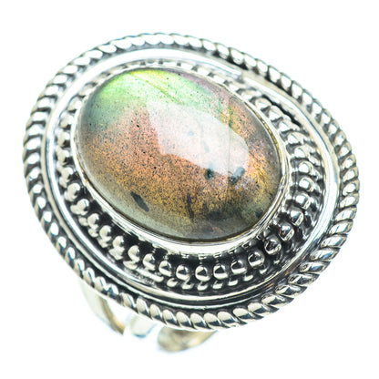 Labradorite Rings handcrafted by Ana Silver Co - RING57436