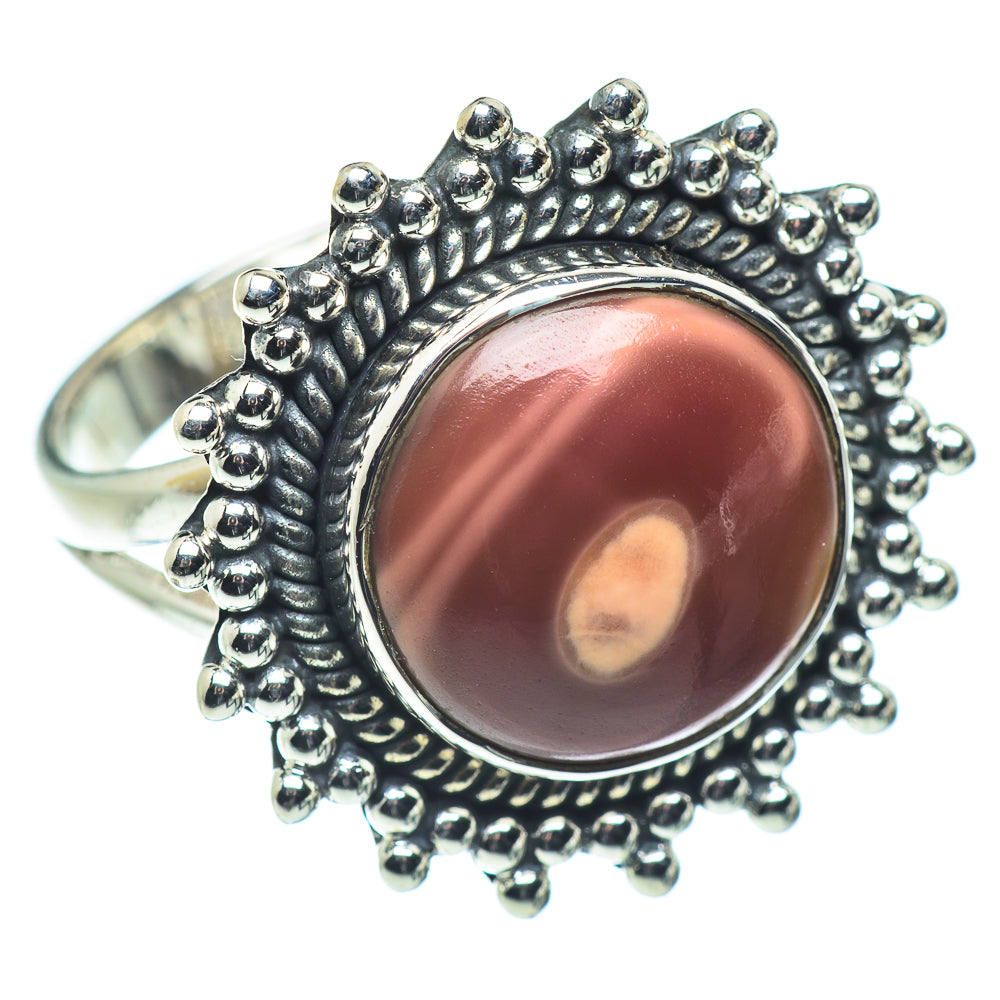 Mookaite Rings handcrafted by Ana Silver Co - RING57438