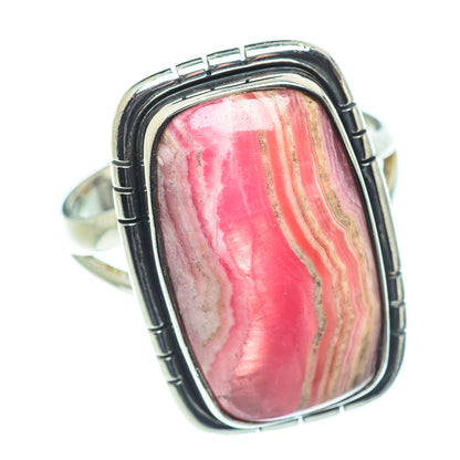 Rhodochrosite Rings handcrafted by Ana Silver Co - RING57444