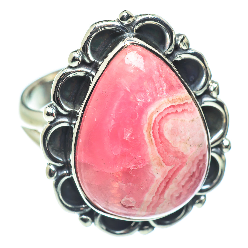 Rhodochrosite Rings handcrafted by Ana Silver Co - RING57516