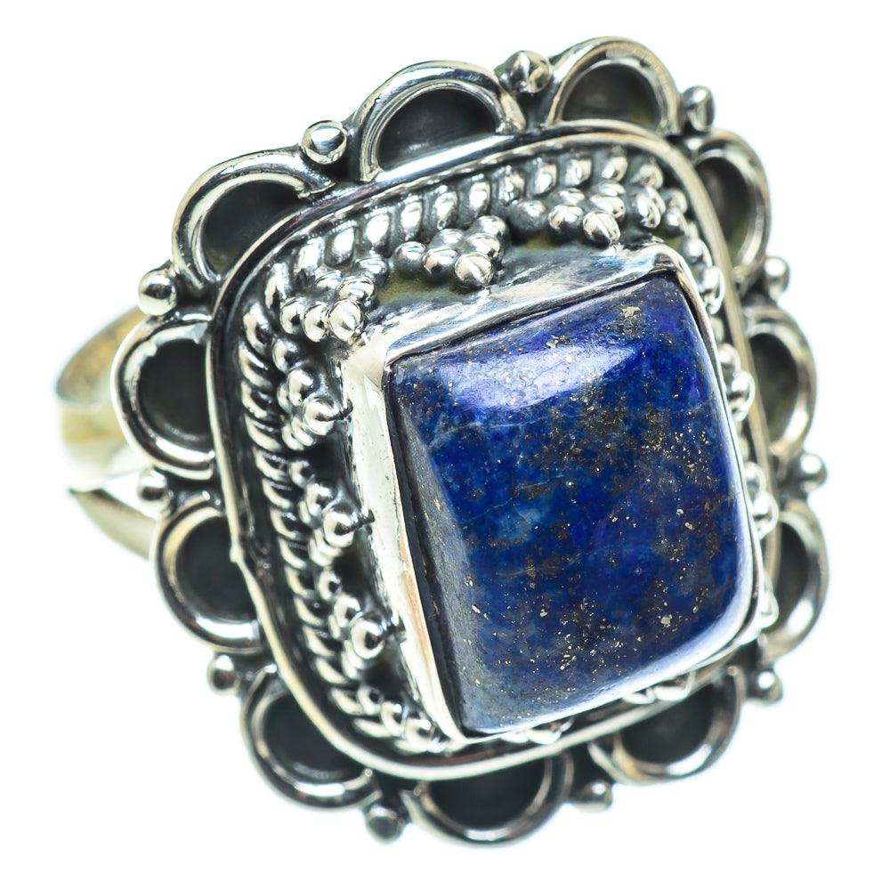 Lapis Lazuli Rings handcrafted by Ana Silver Co - RING57566