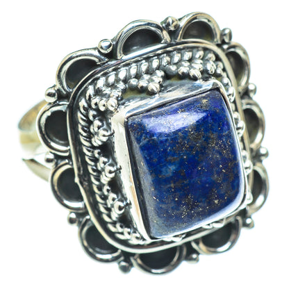 Lapis Lazuli Rings handcrafted by Ana Silver Co - RING57566
