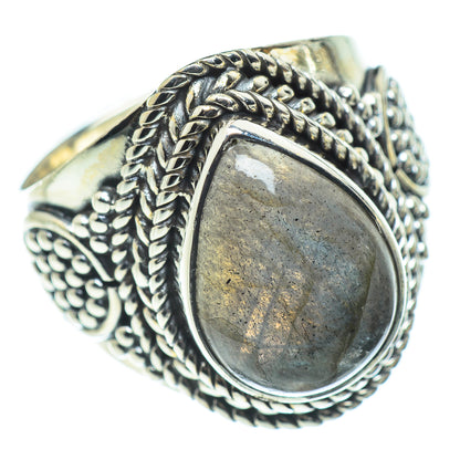 Labradorite Rings handcrafted by Ana Silver Co - RING57567