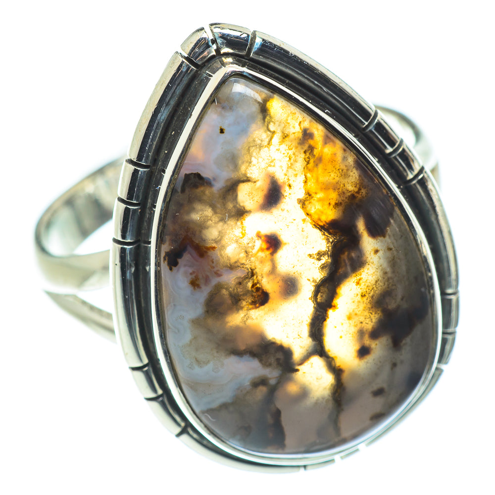Montana Agate Rings handcrafted by Ana Silver Co - RING57571