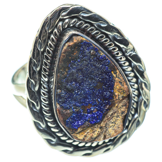 Azurite Rings handcrafted by Ana Silver Co - RING57582
